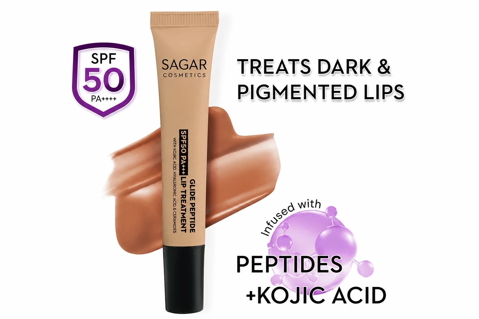 GLIDE PEPTIDE SPF50 PA+++ LIP TREATMENT