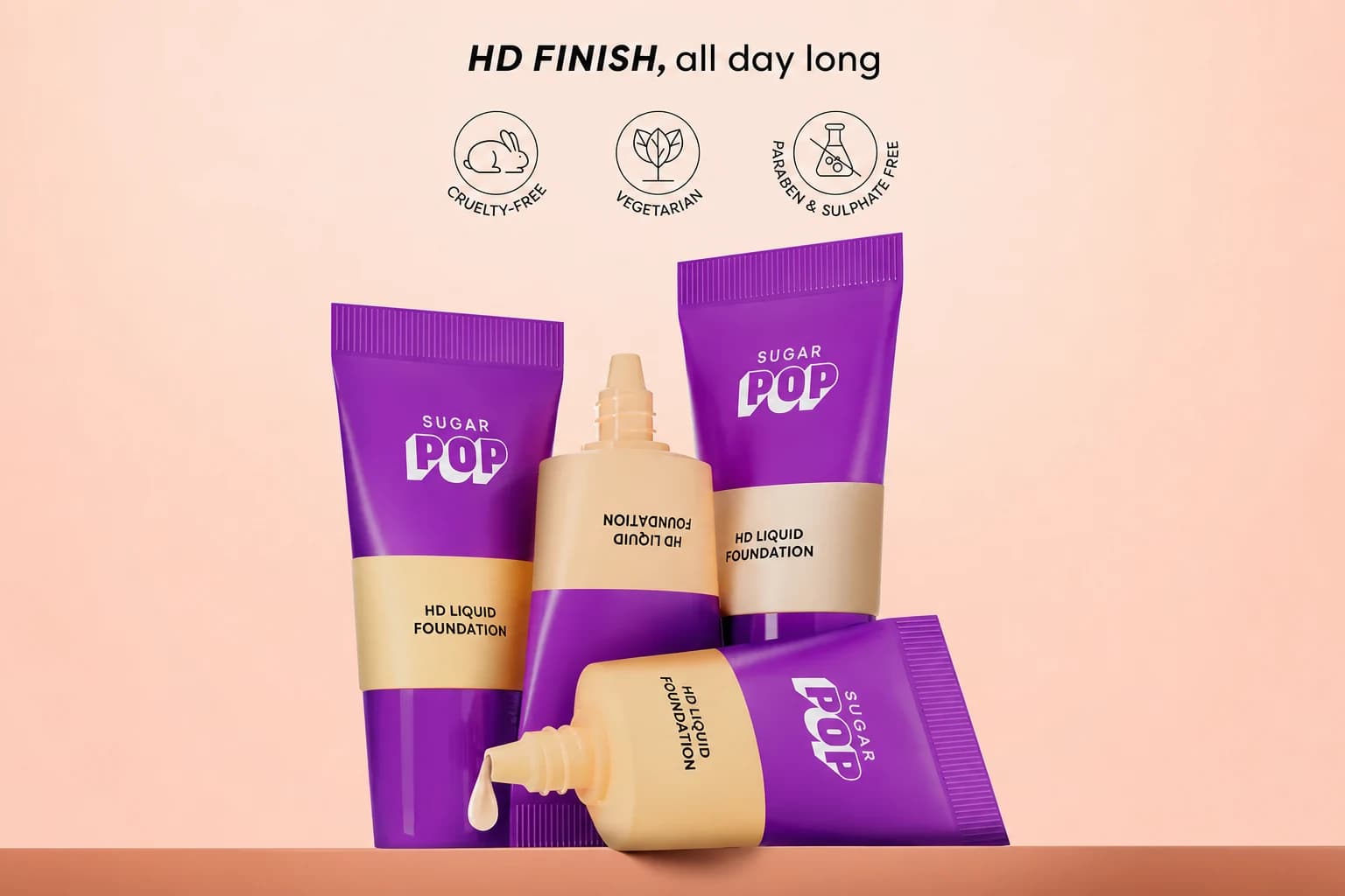 SAGAR POP HD LIQUID FOUNDATION
